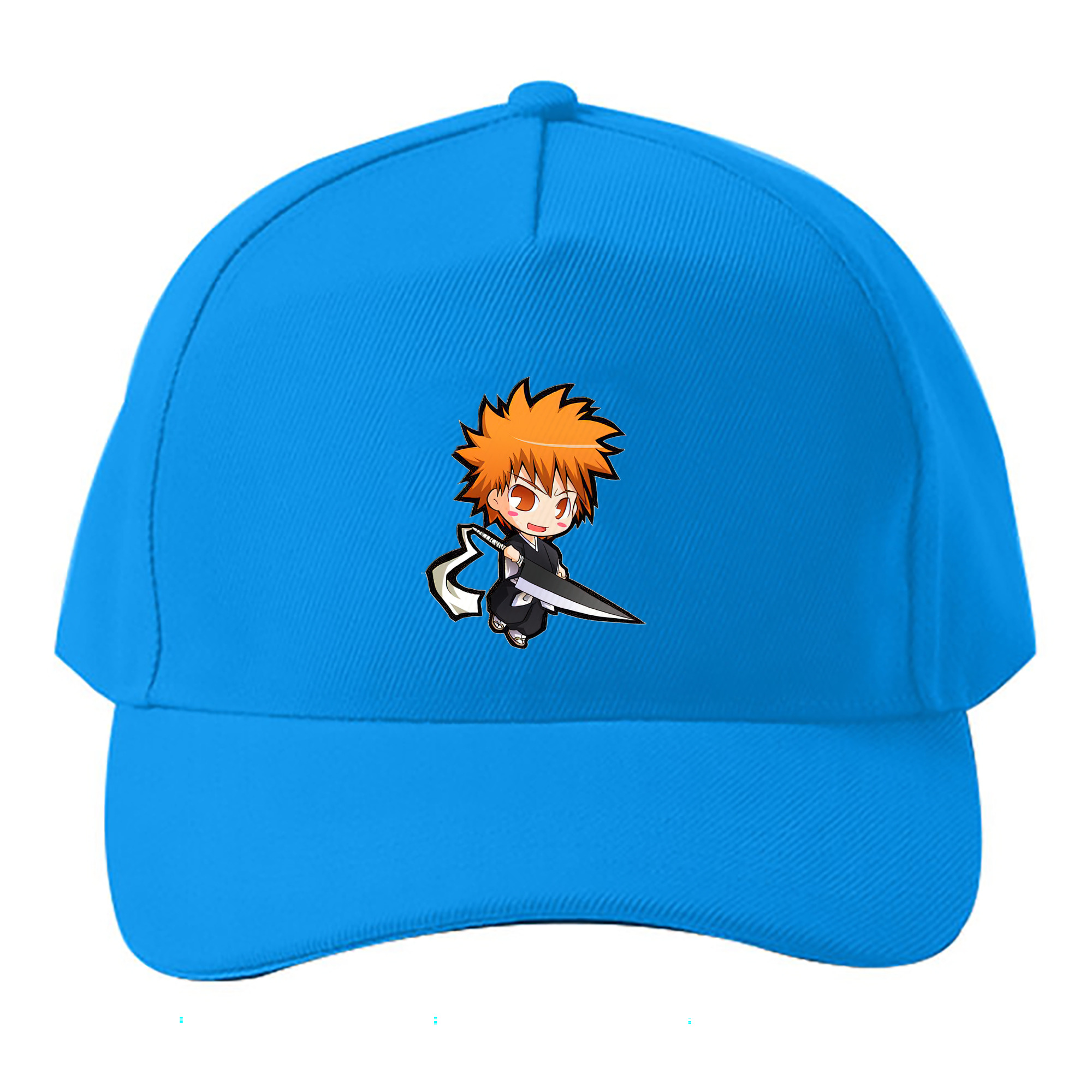 （画像用） ブリーチ 黒崎一護（くろさき いちご）BLEACH Kurosaki Ichigo ベースボールキャップ 綿100％ 男女兼用 帽子 スポーツ